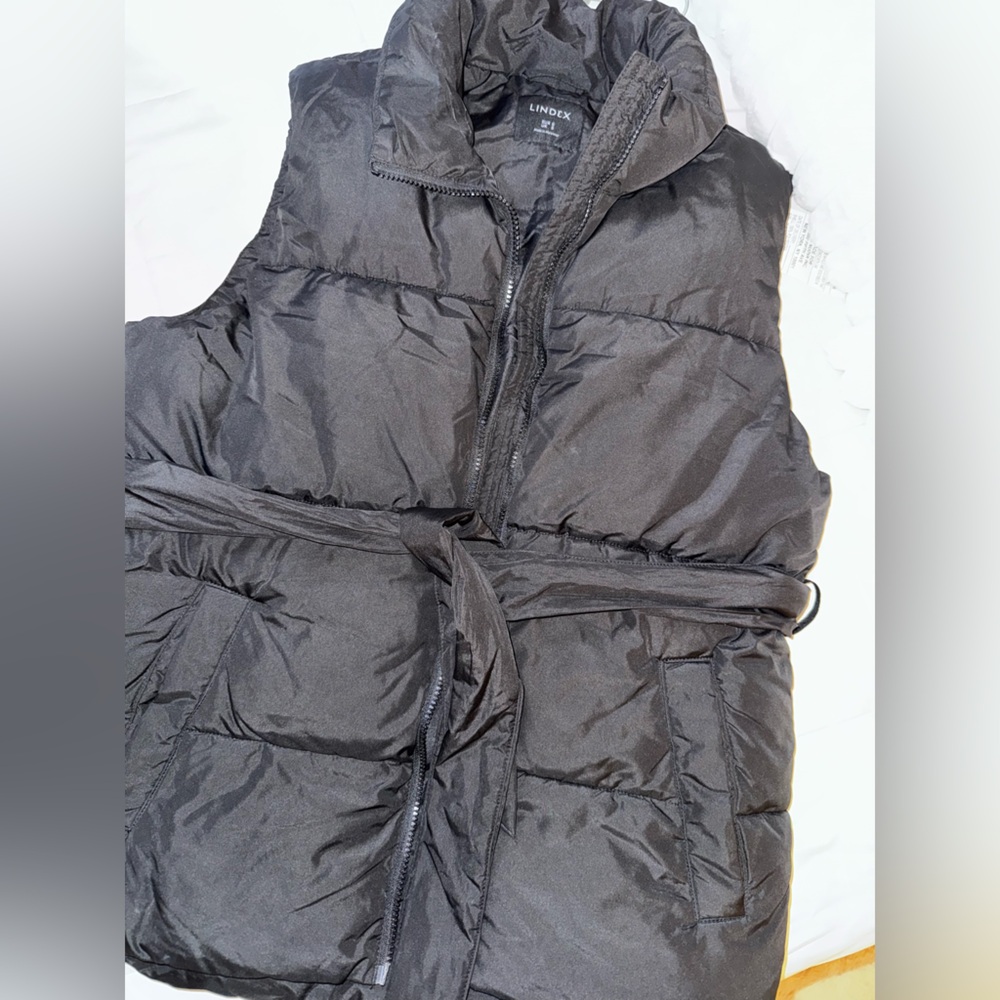 Black Puffer Vest